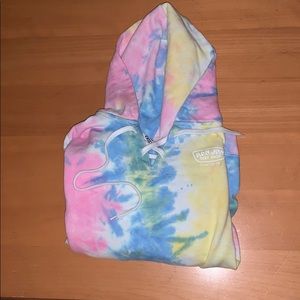 tie dye Ron Jon surf shop hoodie